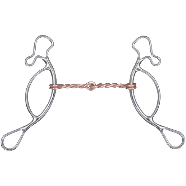 Wire Snaffle Sliding Gag Bit, 5"