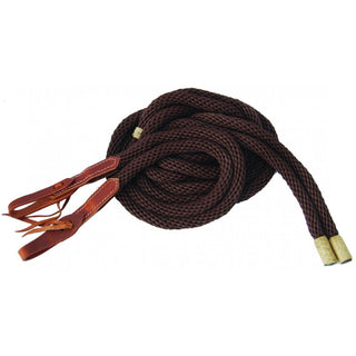 Sierra Soft Nylon Comfort Split Reins, Brown