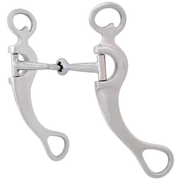 Metalab Aluminum Shank Snaffle Bit, 5"