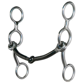 Metalab Junior Cow Horse Gag Bit, 5 1/2"