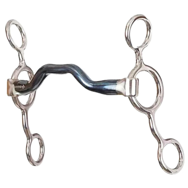 Diamond R Junior Cowhorse Solid Low Port Bit, 5"