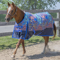 Canadian Horsewear Coolmax Liner Rainsheet with Removable Neck, Kaleidoscope Diablo, 75"