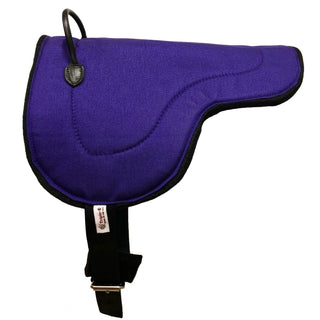 Triple E Mini Bareback Pad, Purple