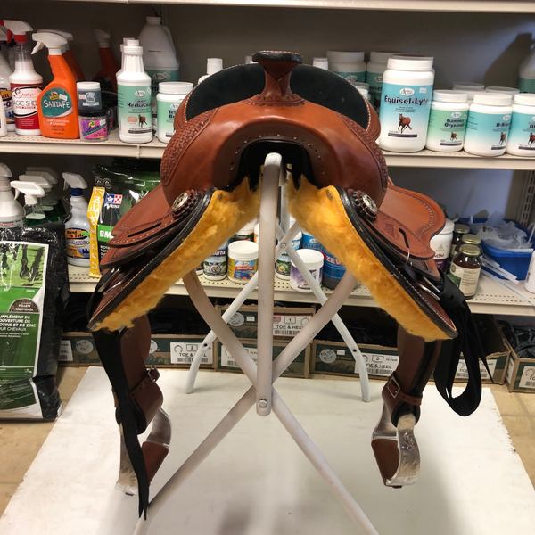 Sierra Clive Draft Cross Trail Saddle, 15"