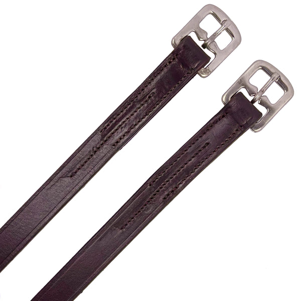 Camelot Child's Stirrup Leathers, Brown, 3/4" x 48"