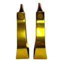 Equi-Sky 2" Aluminum Bell Stirrups, Gold