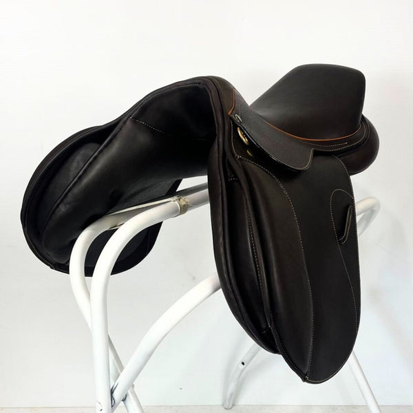 HDR Memor-X Close Contact Flocked Saddle, 16 1/2", Wide Tree
