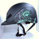 Troxel Rebel  Helmet, Turquoise Rose