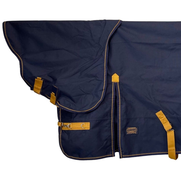 Canadian Horsewear Rainsheet with Removable Neck, Oxford Diablo