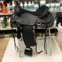 Wintec Black Trail Saddle, 15", Wide Tree