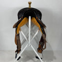 Circle Y High Horse Proven Liberty Barrel Saddle, 14", Wide Tree