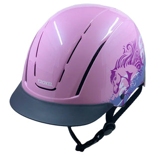 Troxel Spirit Helmet, Pink Dreamscape
