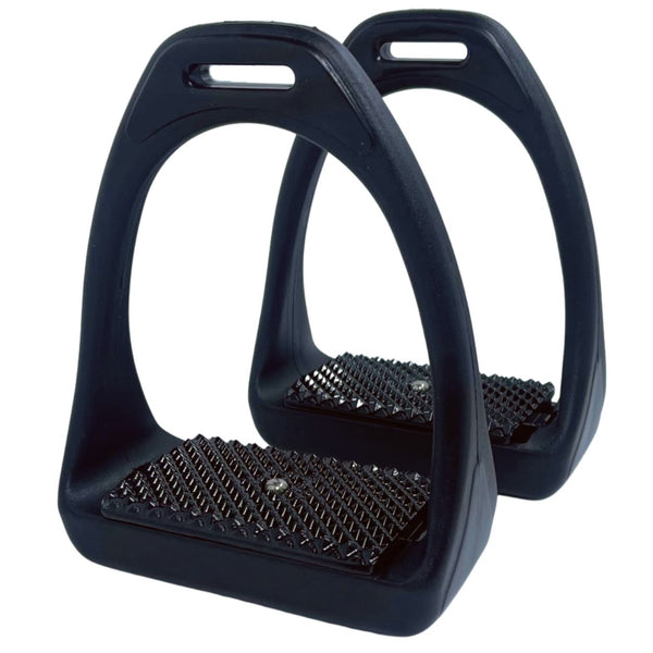 Horse Tech Reflex Co-Poly Stirrups with Aluminum Pads