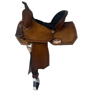 Circle Y High Horse Lindale Barrel Saddle, 14"