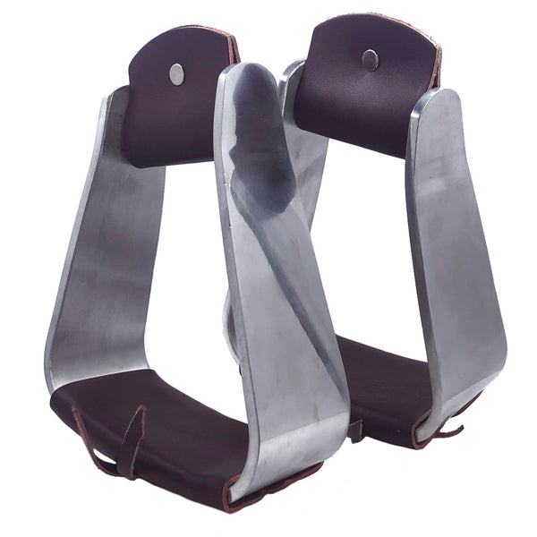 Metalab Angled Deep Aluminum Roper Stirrups