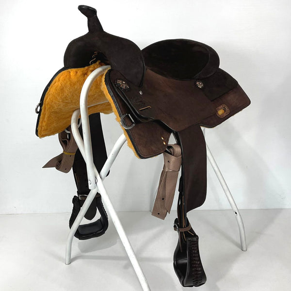 Circle Y High Horse Oakland Trainer Saddle, 16", Wide Tree