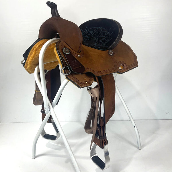 Circle Y High Horse Lindale Barrel Saddle, 14"