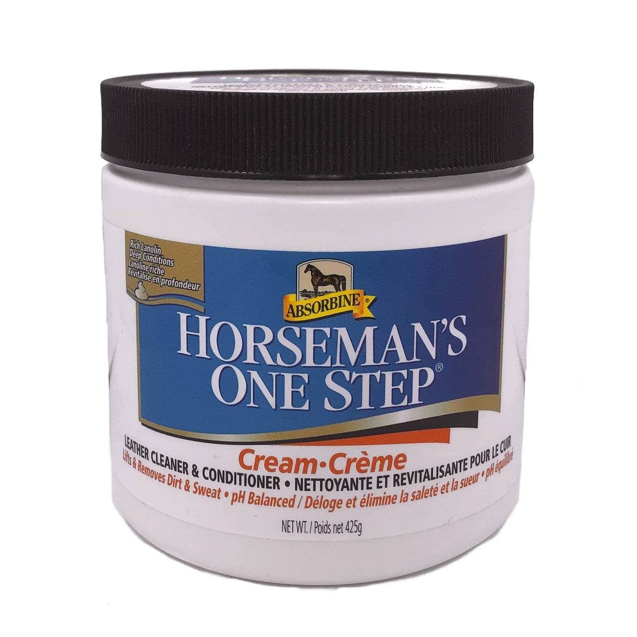 Horseman's One Step Leather Cleaner & Conditioner, 425g | Saddles Canada