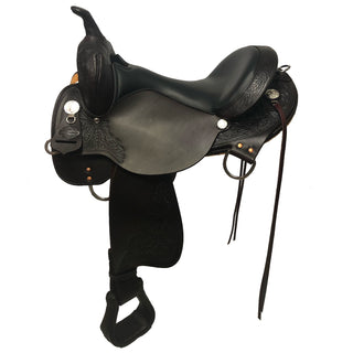 Circle Y High Horse Round Rock Gaited Trail Saddle, 16"