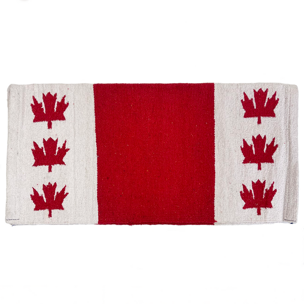 Sierra Canadian Flag Saddle Blanket