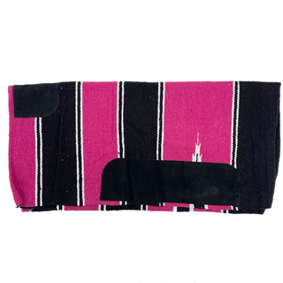 Waldhausen Navajo Western Blanket, Pink/Black