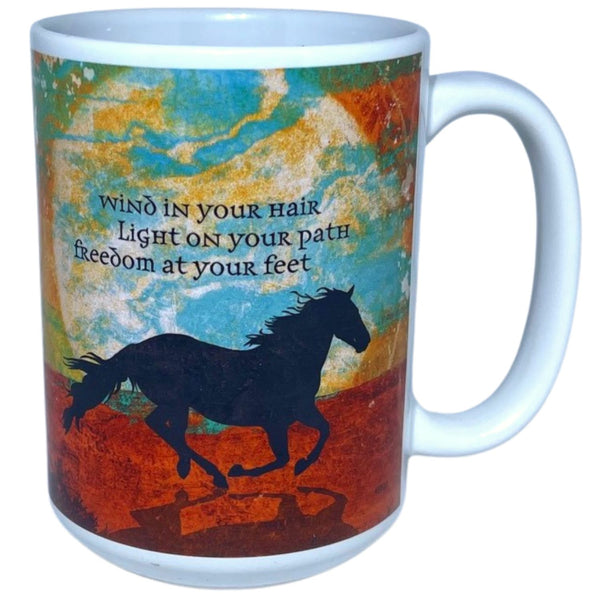 Wind in your Hair 15 oz. Mug