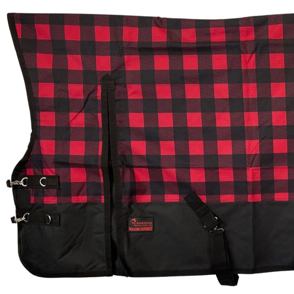 Canadian Horsewear Rainsheet, Buffalo Plaid