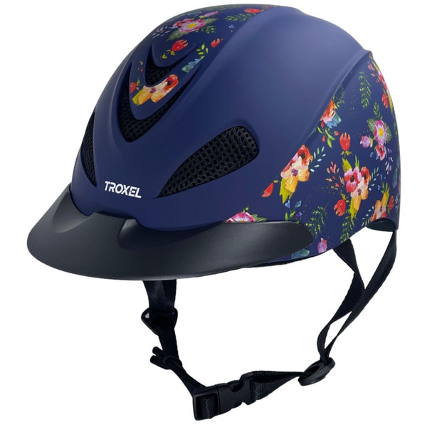 Troxel Dynasty Helmet, Floral Watercolor