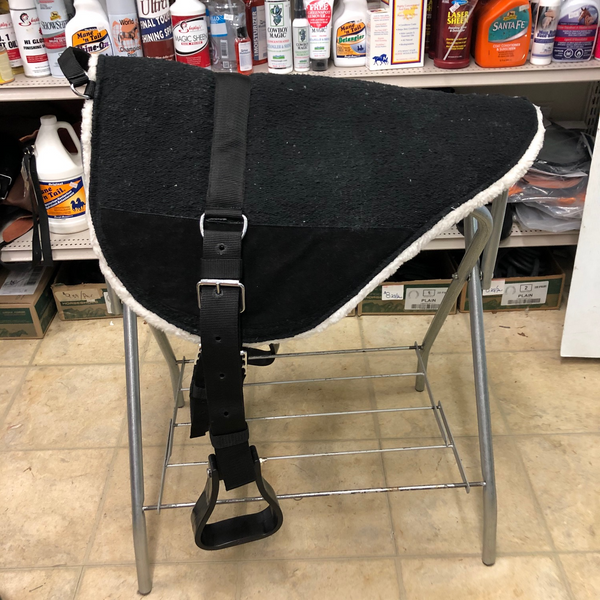 Deluxe Navajo Bareback Pad, Black