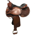 Country Legend(by Western Rawhide) Combo Flower Trail Saddle, 16”