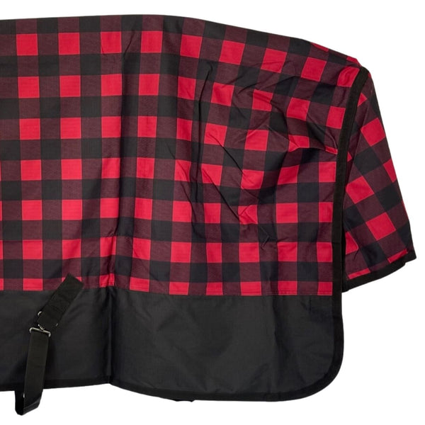 Canadian Horsewear Rainsheet, Buffalo Plaid