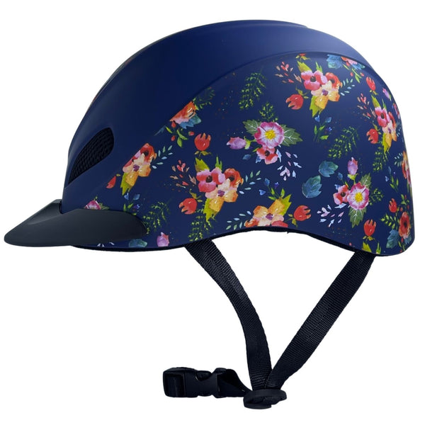 Troxel Dynasty Helmet, Floral Watercolor