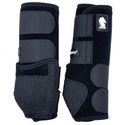 Classic Equine Legacy2 Front Pair, Black Medium