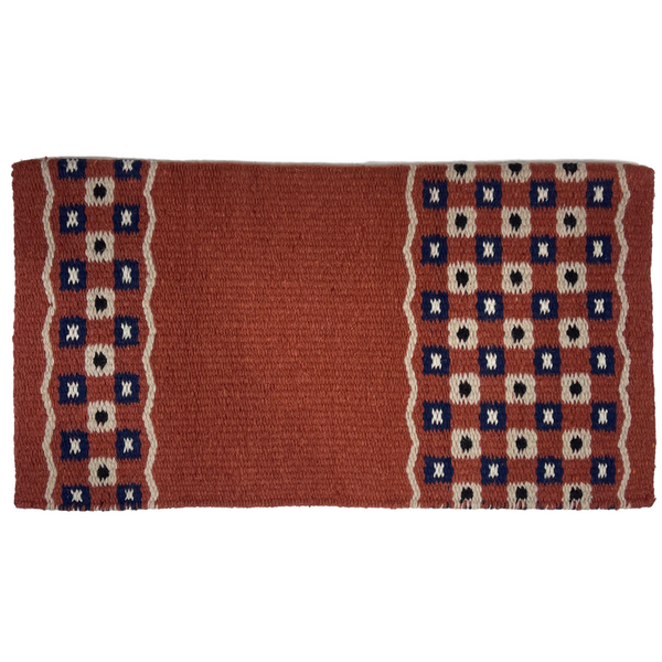 Country Legend Jack in the Box Saddle Blanket, Rust