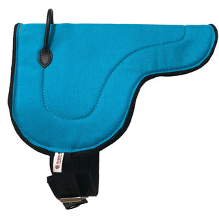 Triple E Mini Bareback Pad, Turquoise