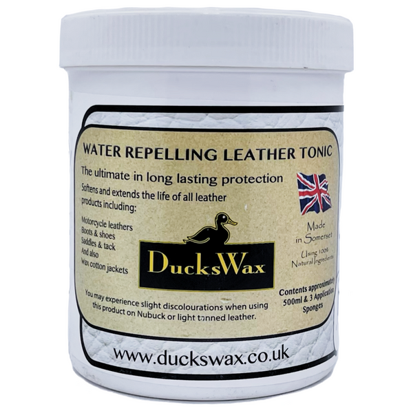 DucksWax Water Repelling Leather Tonic, 500mL