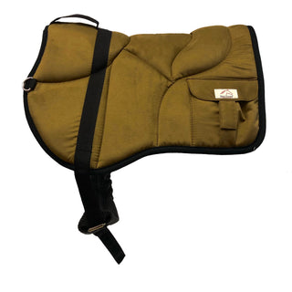 Best Friend Bareback Pad with Water Bottle, Brown