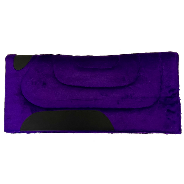 Mustang Fleece Pad, 30" x 30" Purple