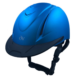 Ovation Metallic Schooler Helmet, Blue