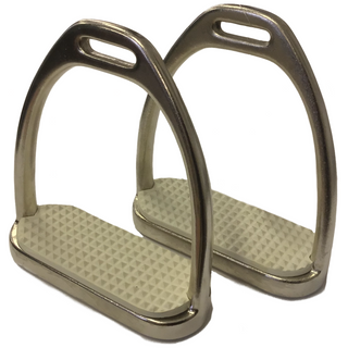 Nickel Plated Stirrup Irons