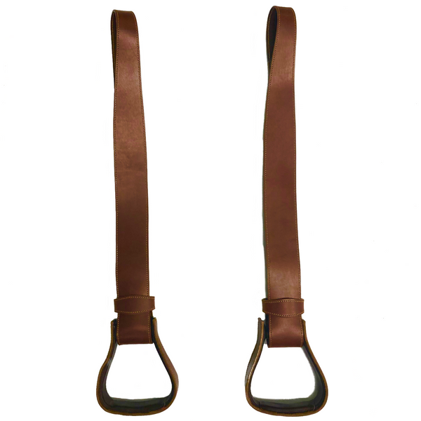 Aussie Stock Saddle Fenders with Stirrups