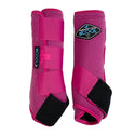2XCool Sports Medicine Boots Front Pair, Raspberry Pink