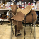 Country Legend(by Western Rawhide) Little Buck Youth Saddle, 13" Tan