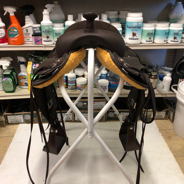 Wintec Brown Trail Saddle, 15", Wide Tree