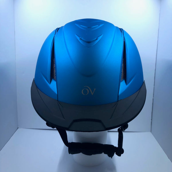 Ovation Metallic Schooler Helmet, Blue