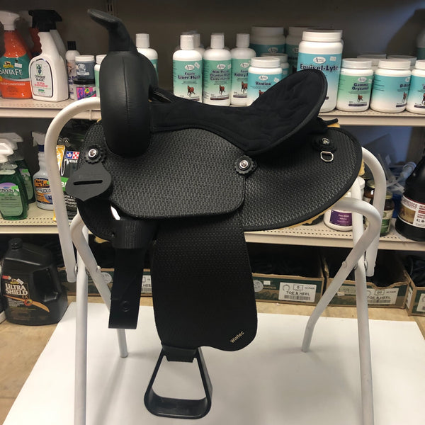 Wintec Black Youth Saddle, 12"