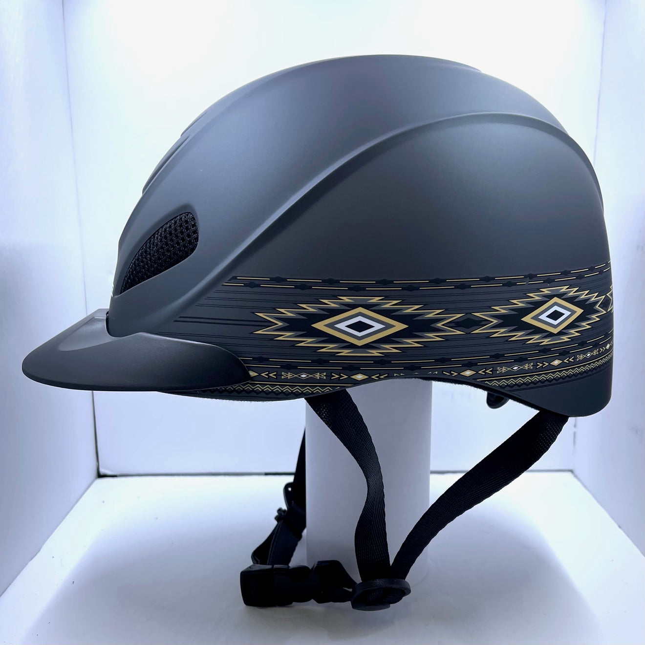 Troxel Rebel Navajo Helmet Saddles Canada Large Navajo Troxel Rebel Horseback Riding Helmet