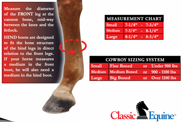 Classic Equine ClassicFit Sling Boots Front Pair, Cheetah Print
