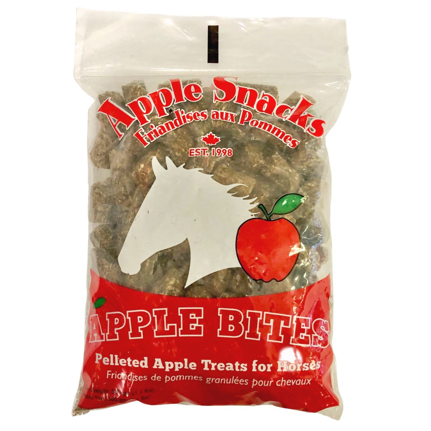 Apple Bites Horse Treats, 500gm Saddles Canada