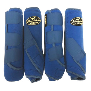 VenTECH Elite Sports Medicine Boots 4 Pack, Royal Blue